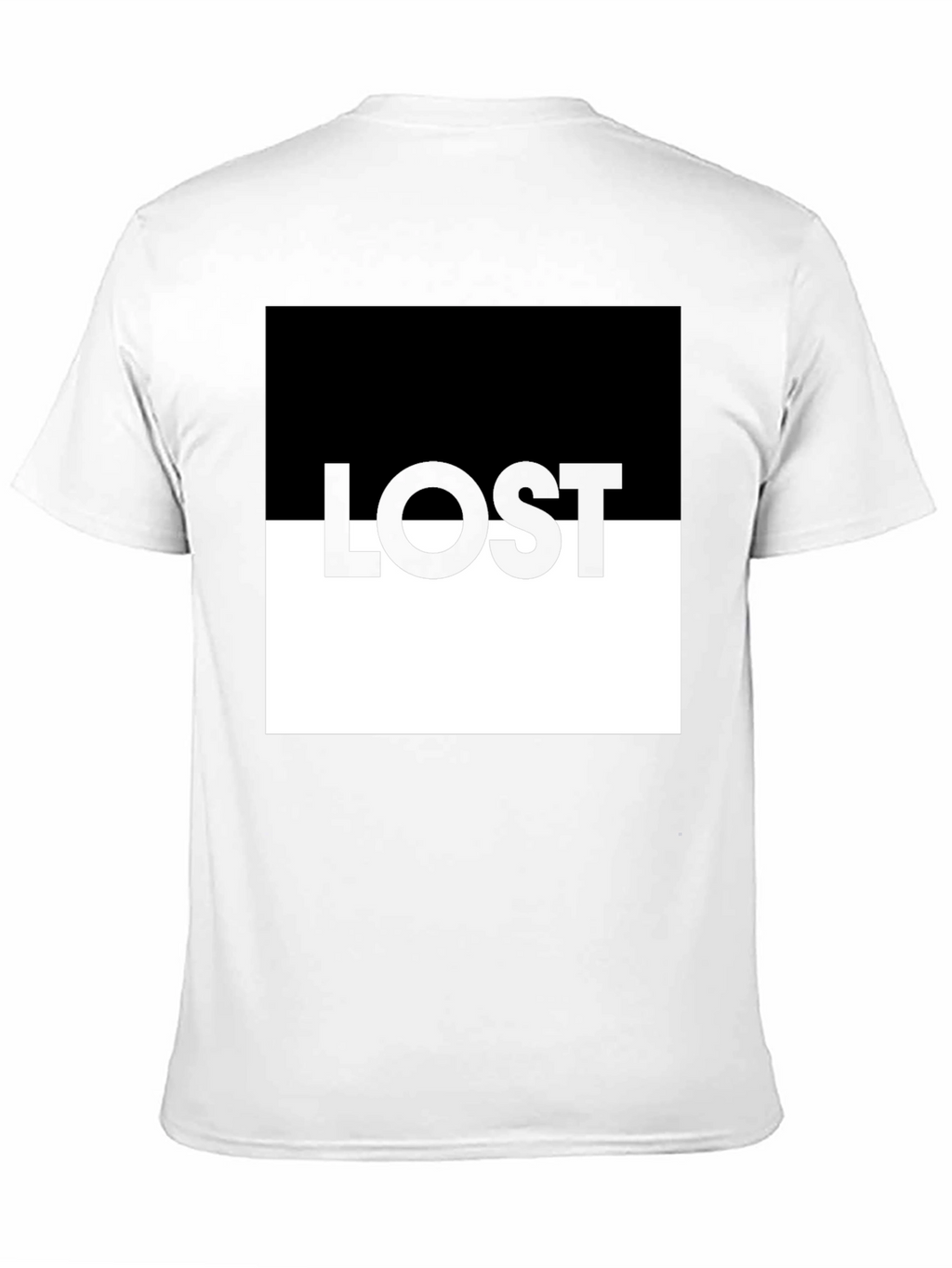 Lost Graphic T-Shirt - Modern Design