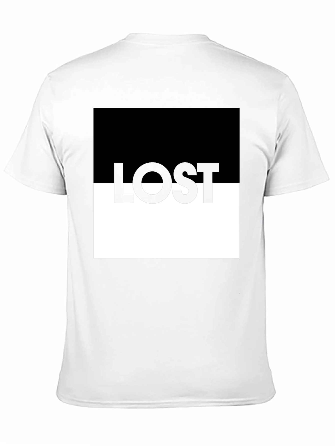 Lost Graphic T-Shirt - Modern Design