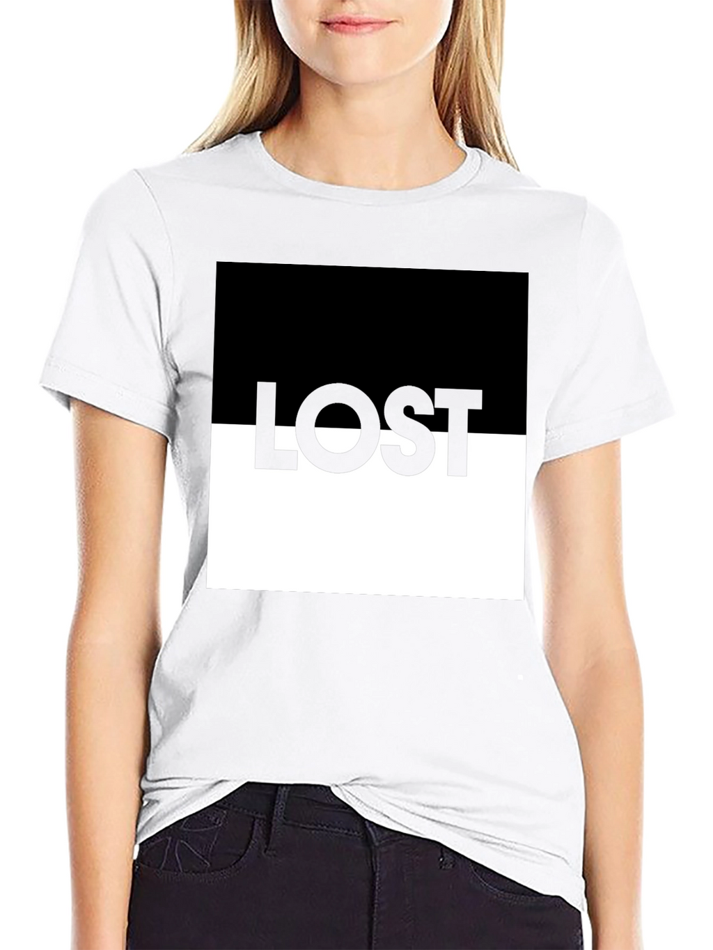 Lost Graphic T-Shirt - Modern Design