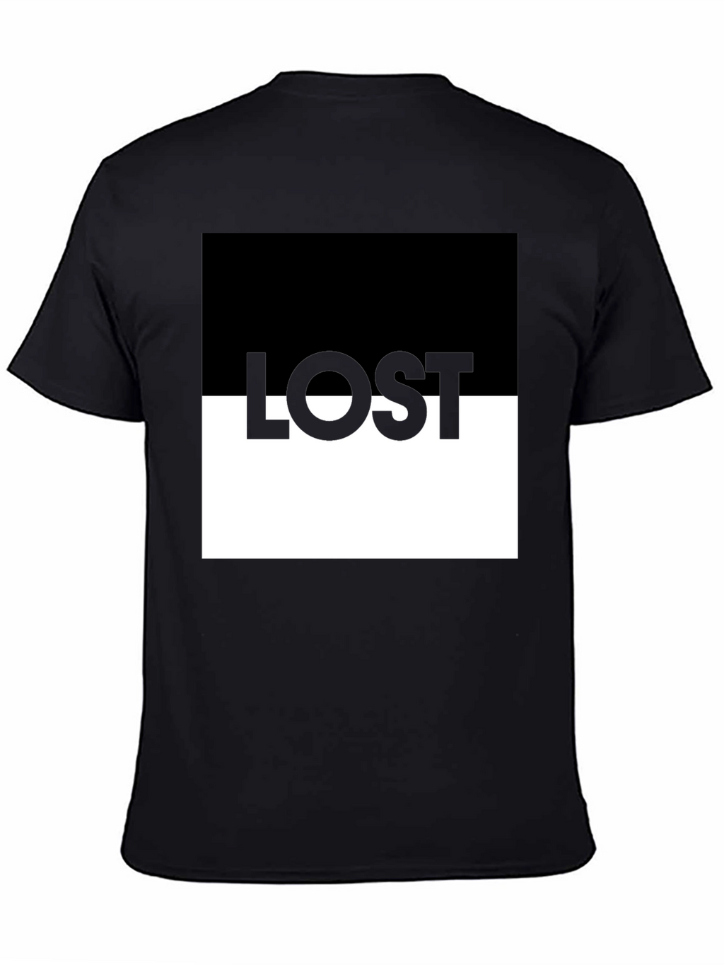 Lost Graphic T-Shirt - Modern Design