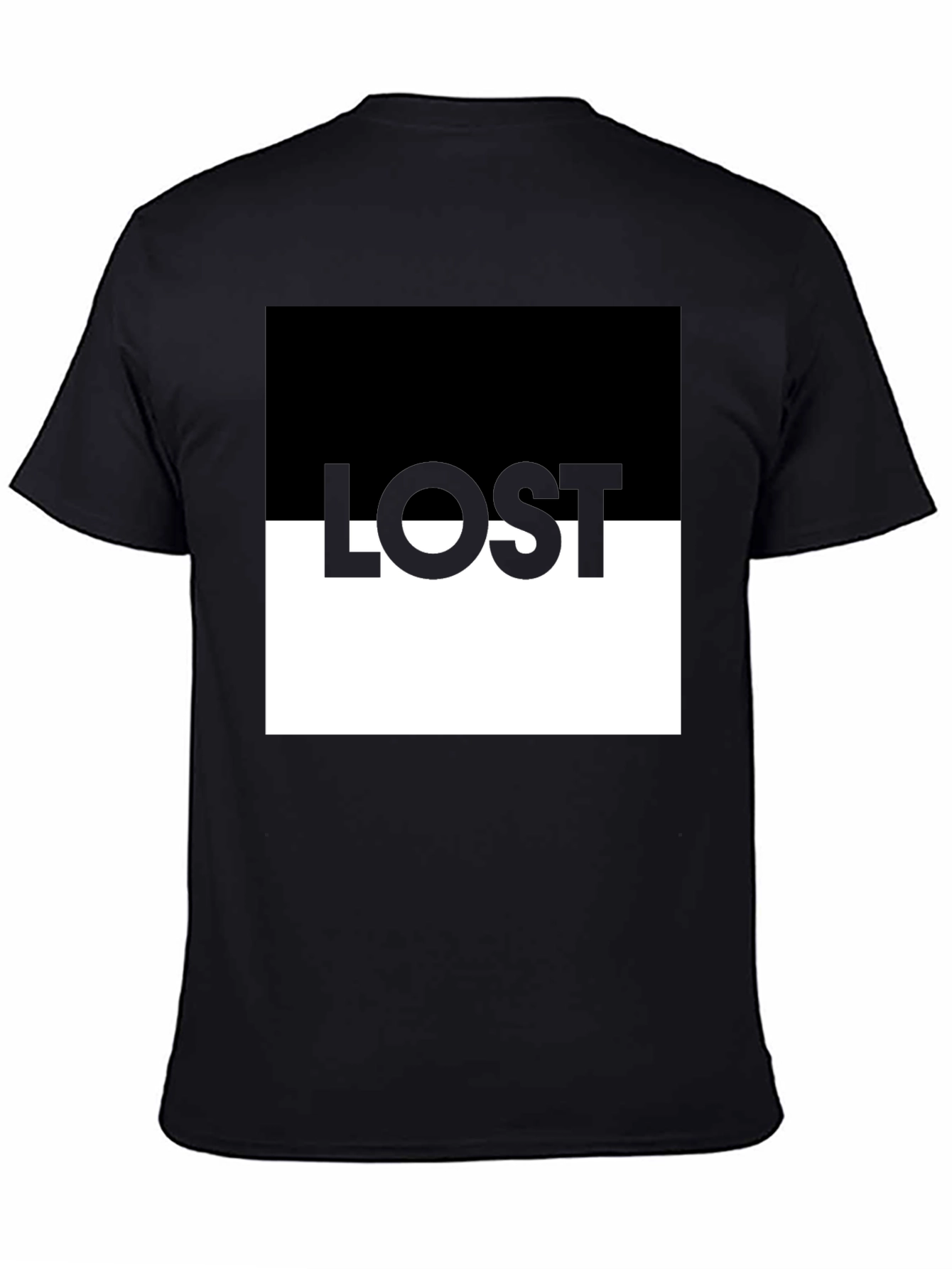 Lost Graphic T-Shirt - Modern Design
