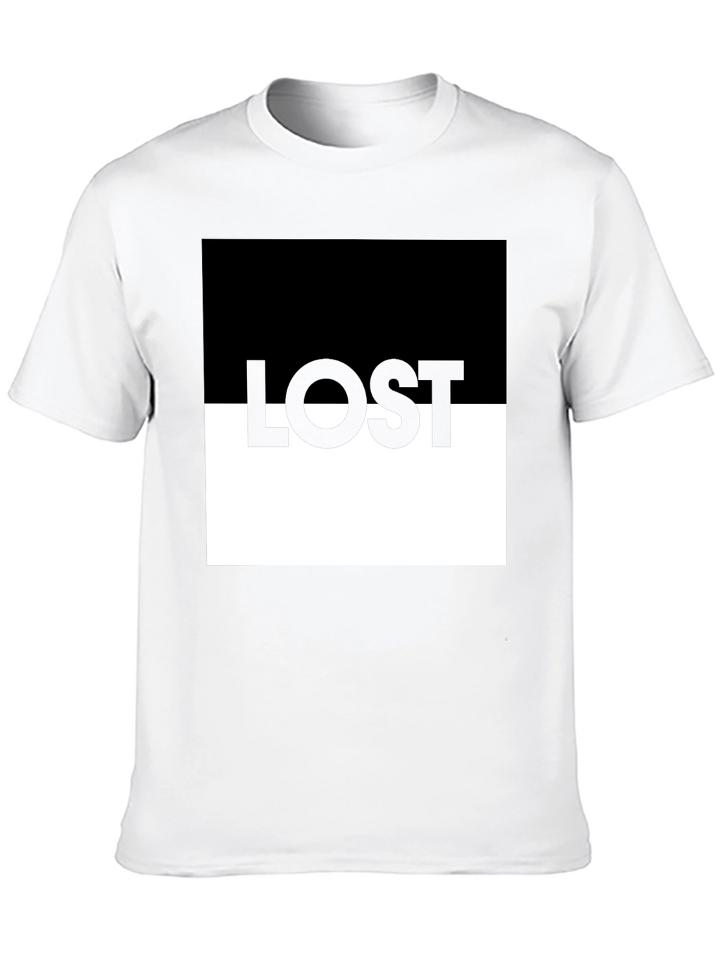 Lost Graphic T-Shirt - Modern Design