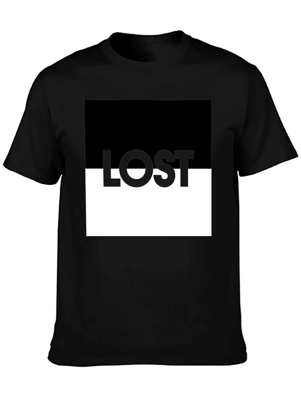 Lost Graphic T-Shirt - Modern Design