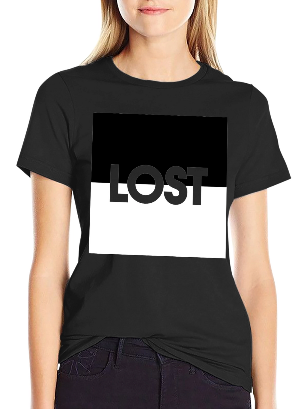Lost Graphic T-Shirt - Modern Design