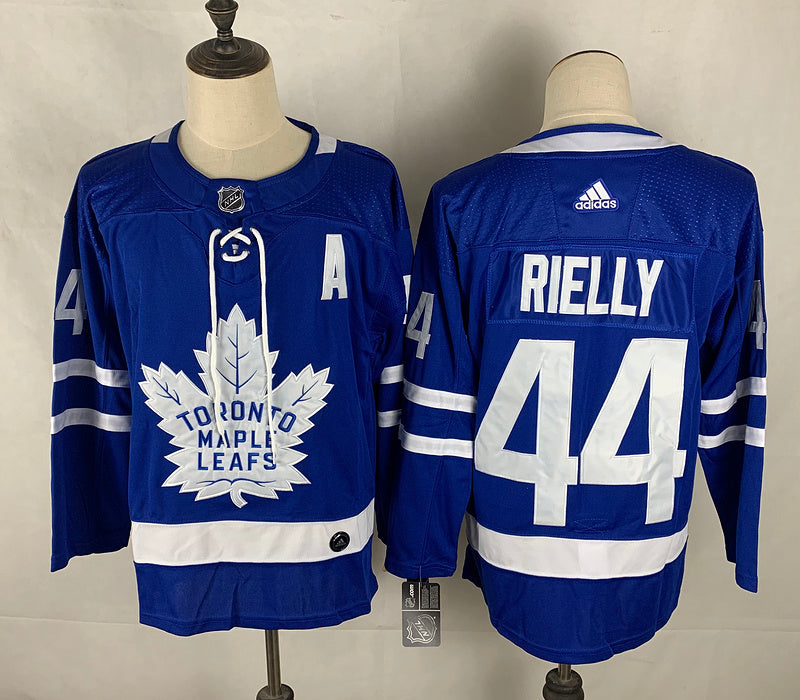 Men's Toronto Maple Leafs Morgan Rielly #44 Blue Player Game Jerseys