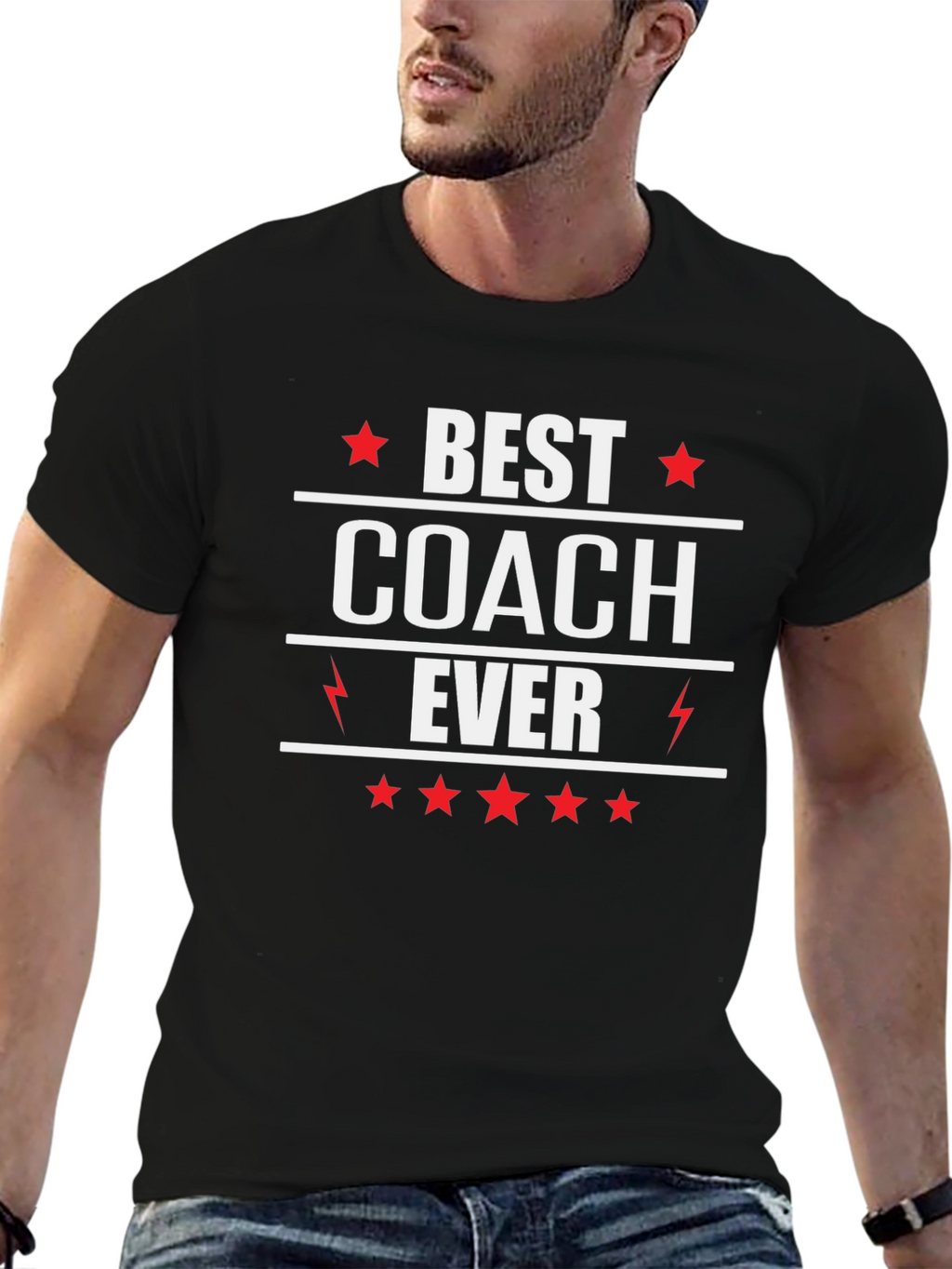 Best Coach Ever T-Shirt Gift