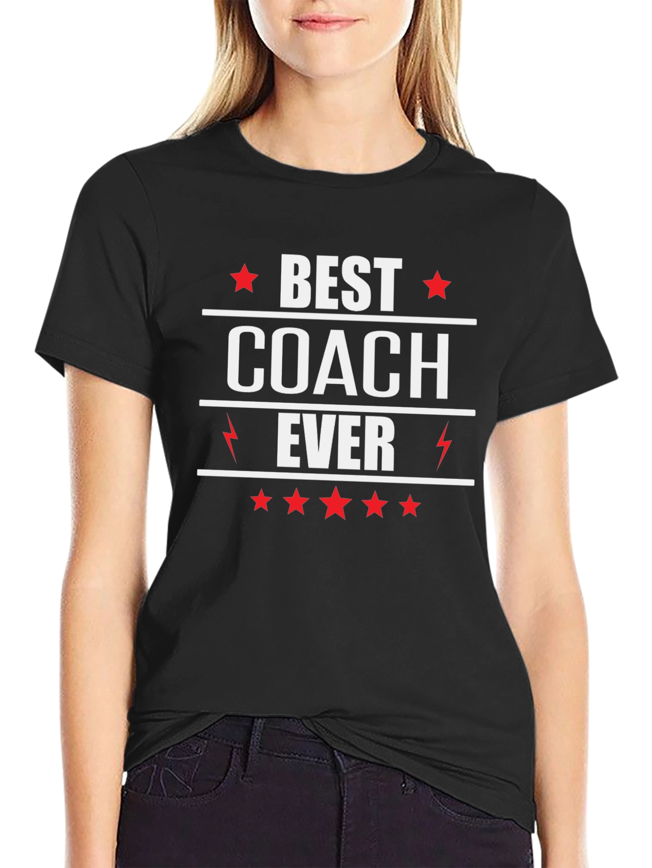 Best Coach Ever T-Shirt Gift