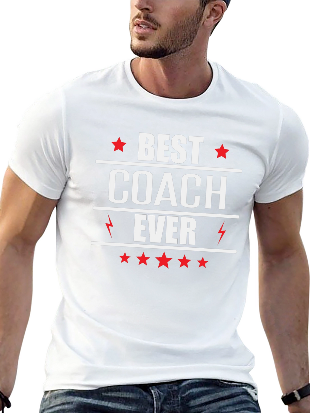 Best Coach Ever T-Shirt Gift