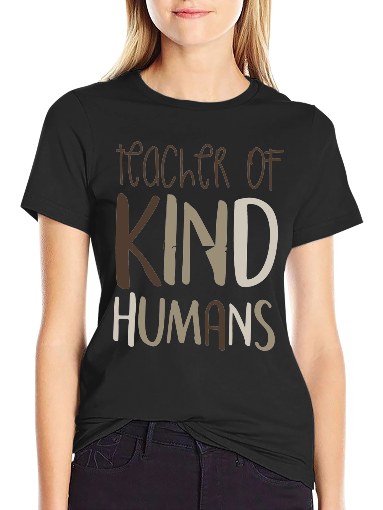 Teacher of Kind Humans Graphic T-Shirt