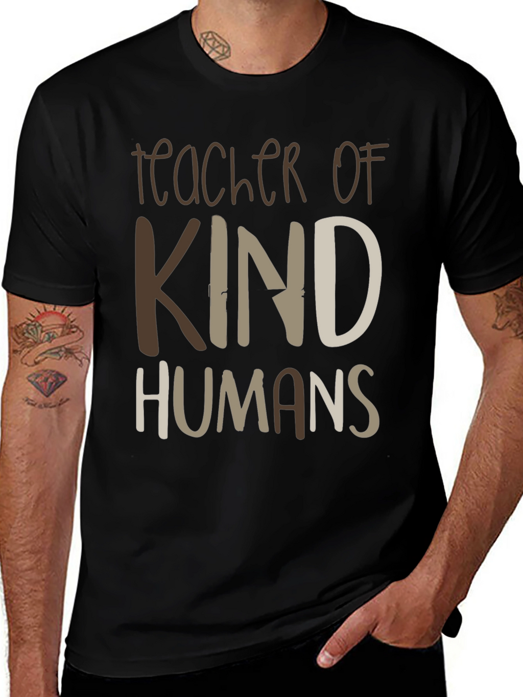 Teacher of Kind Humans Graphic T-Shirt