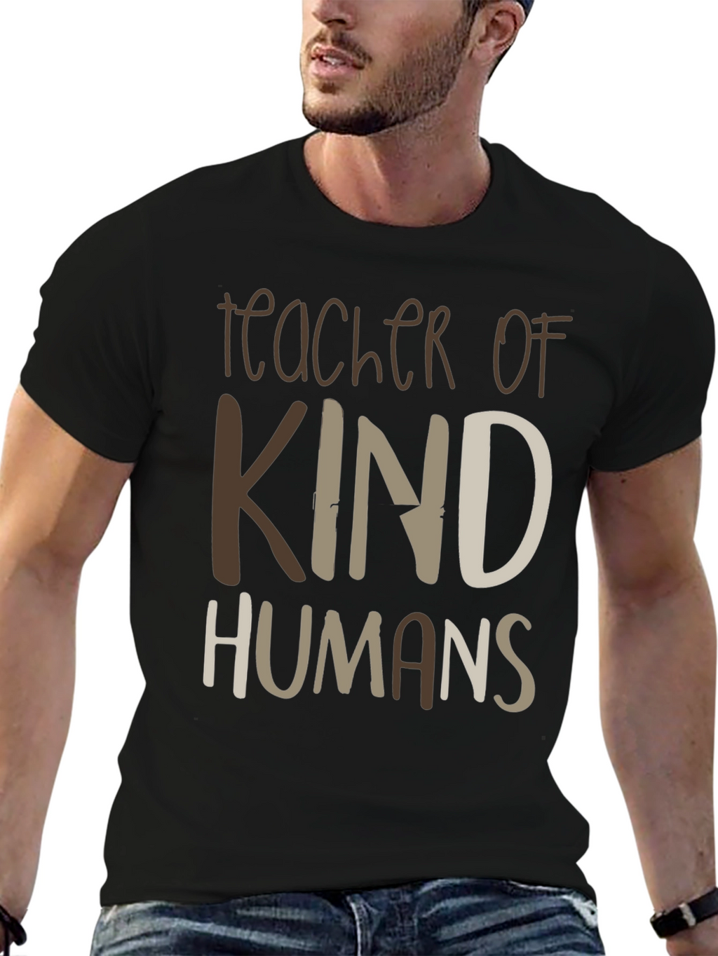 Teacher of Kind Humans Graphic T-Shirt