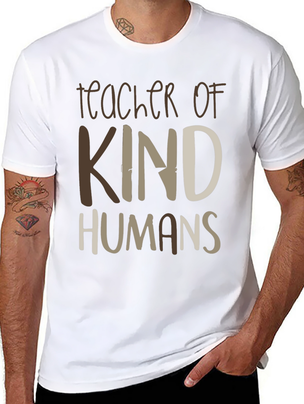 Teacher of Kind Humans Graphic T-Shirt