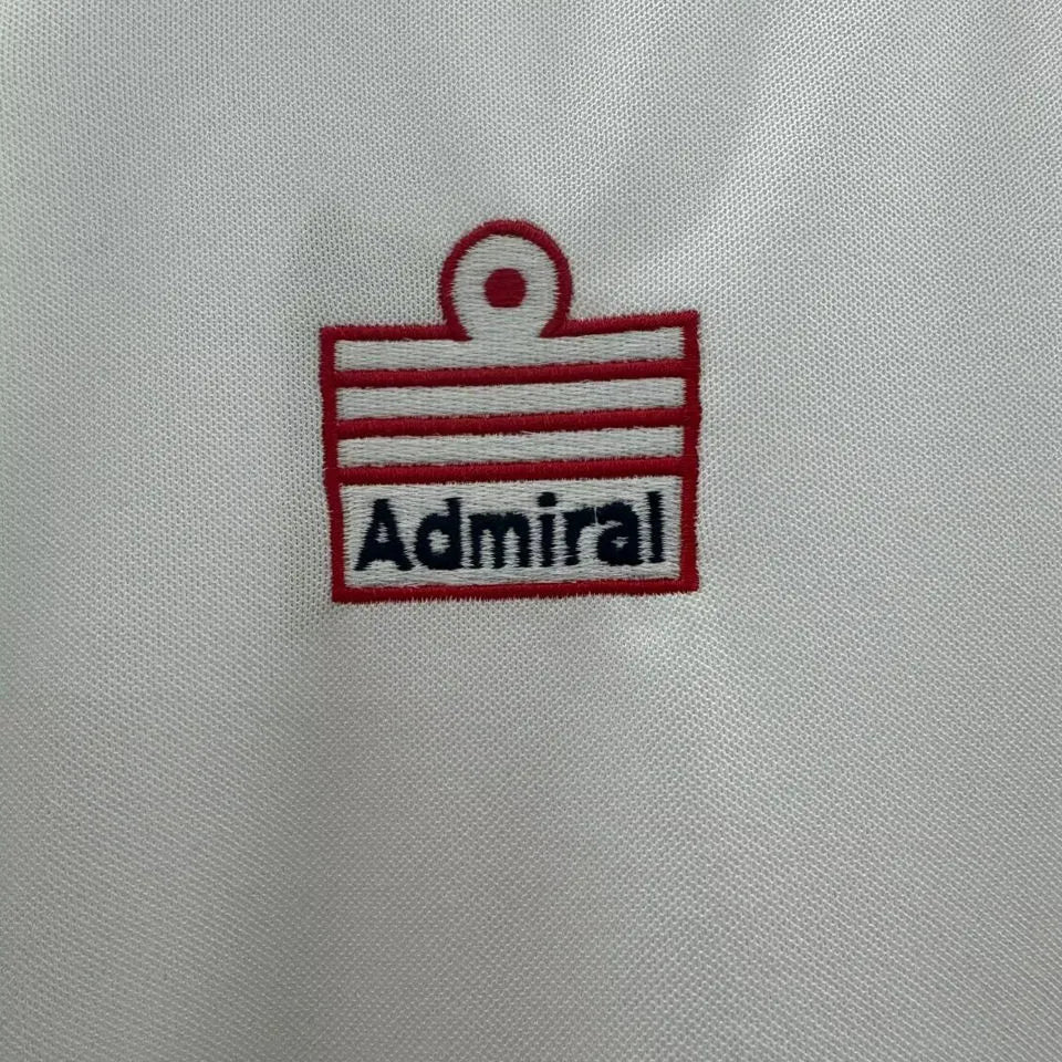 1982 England Home White Retro Soccer Jersey Detail 3