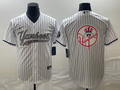 Men's New York Yankees White Team Jerseys Joint Edition