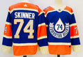 Men's Edmonton Oilers Stuart Skinner #74 Blue Game Jerseys