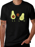 Avocado Basketball Graphic Tee