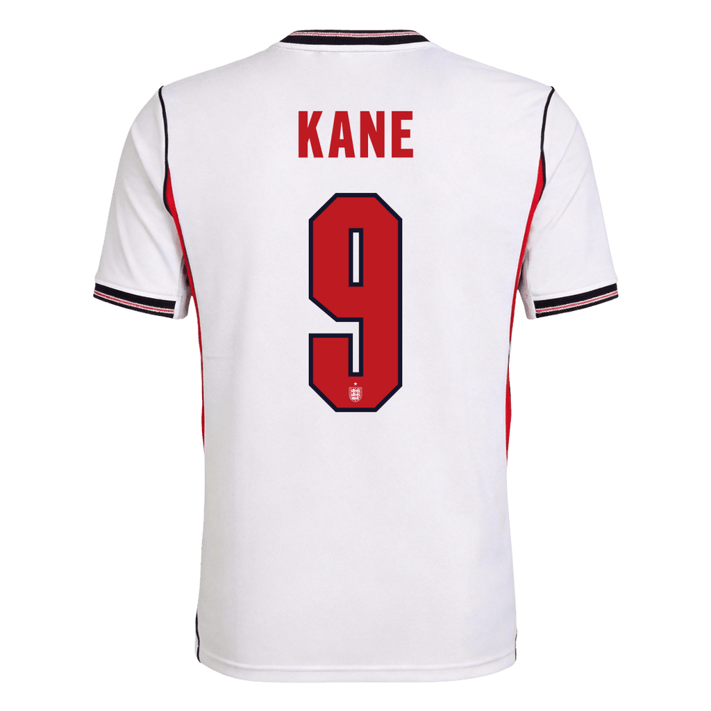 KANE #9 England Home Soccer Jersey World Cup 2026 White Back