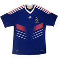 2010 France Home Blue Retro Soccer Jersey Front