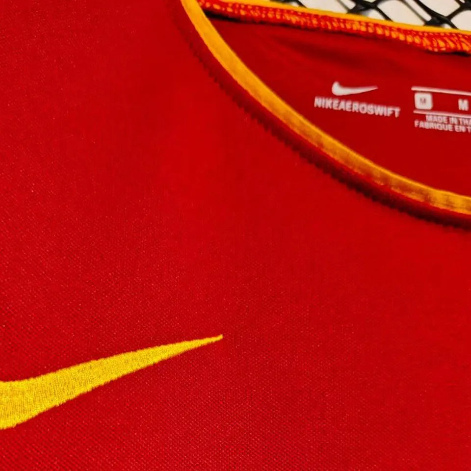 2002 Portugal Home Retro Soccer Jersey Detail 2