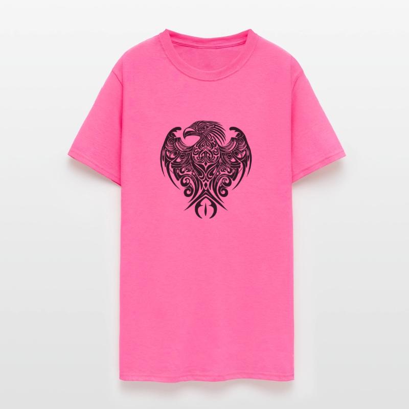 Adler Tribal Logo Elegant Tattoo Style