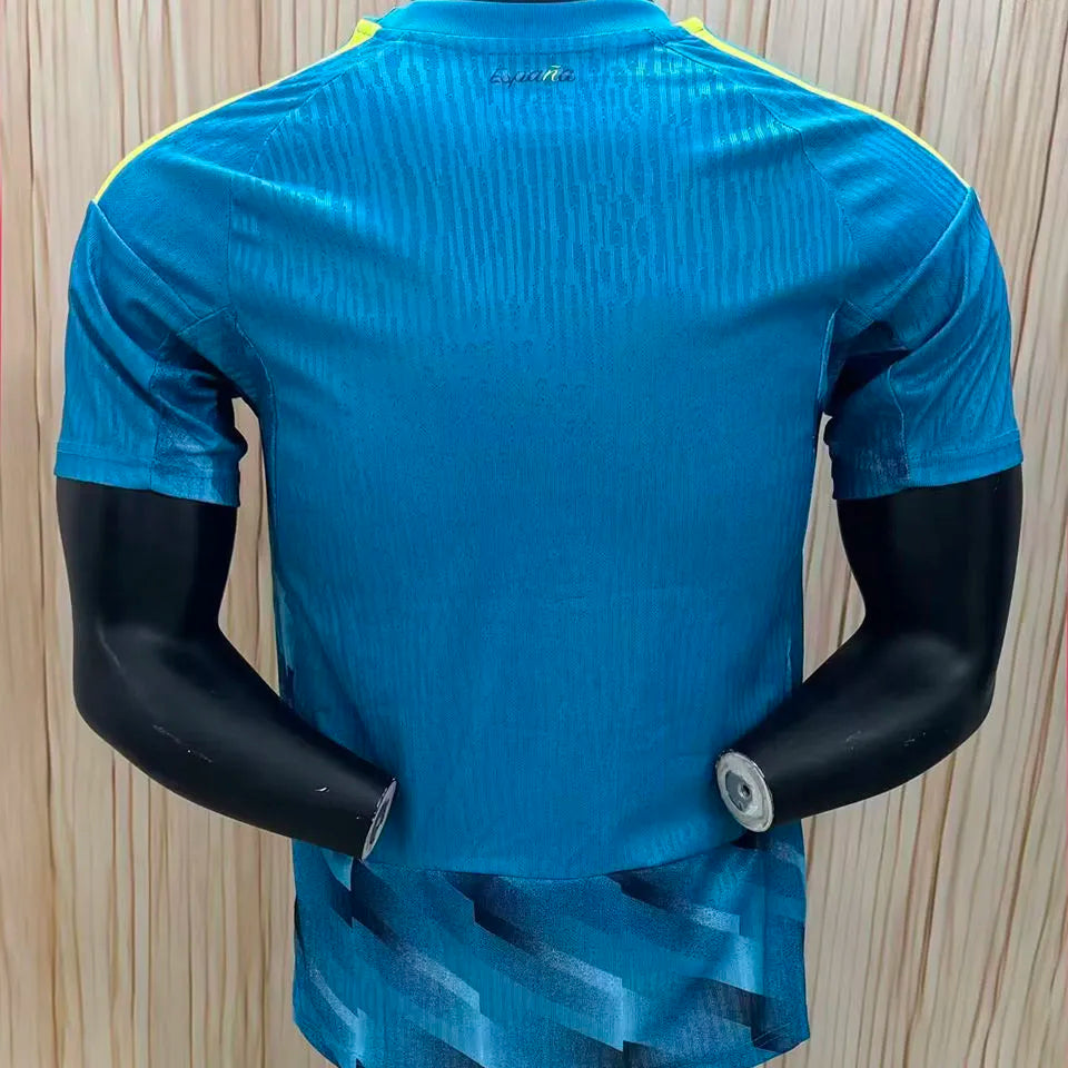 2026/27 Spain Goalkeeper Player Version Soccer Jersey Back
