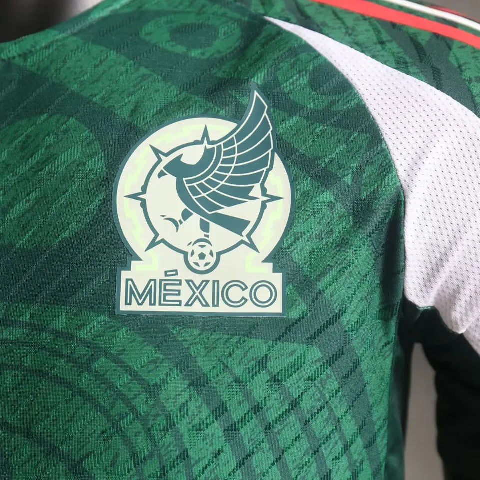 2024/25 Mexico Green Special Edition Player Version Jersey Detail 1