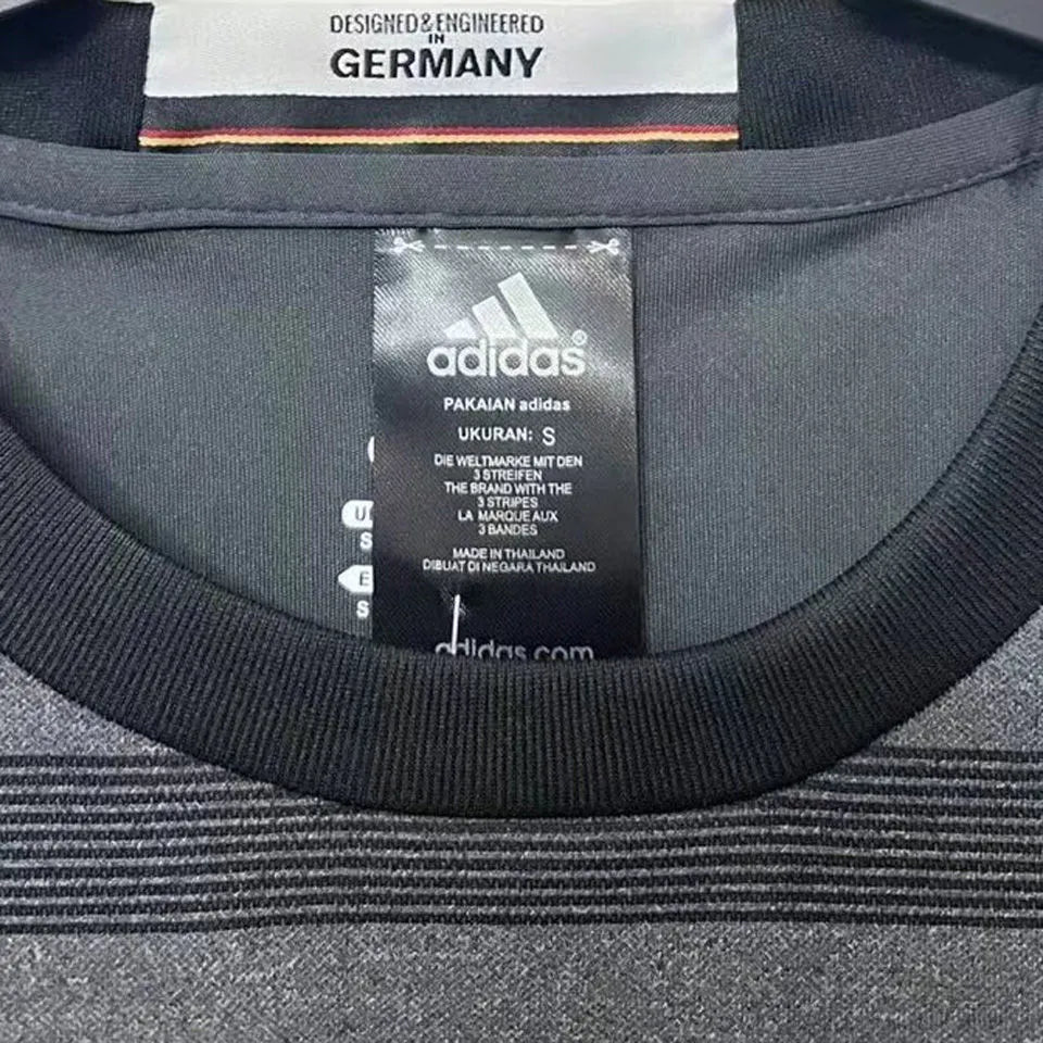 2016 Germany Away Retro Soccer Jersey Detail 3