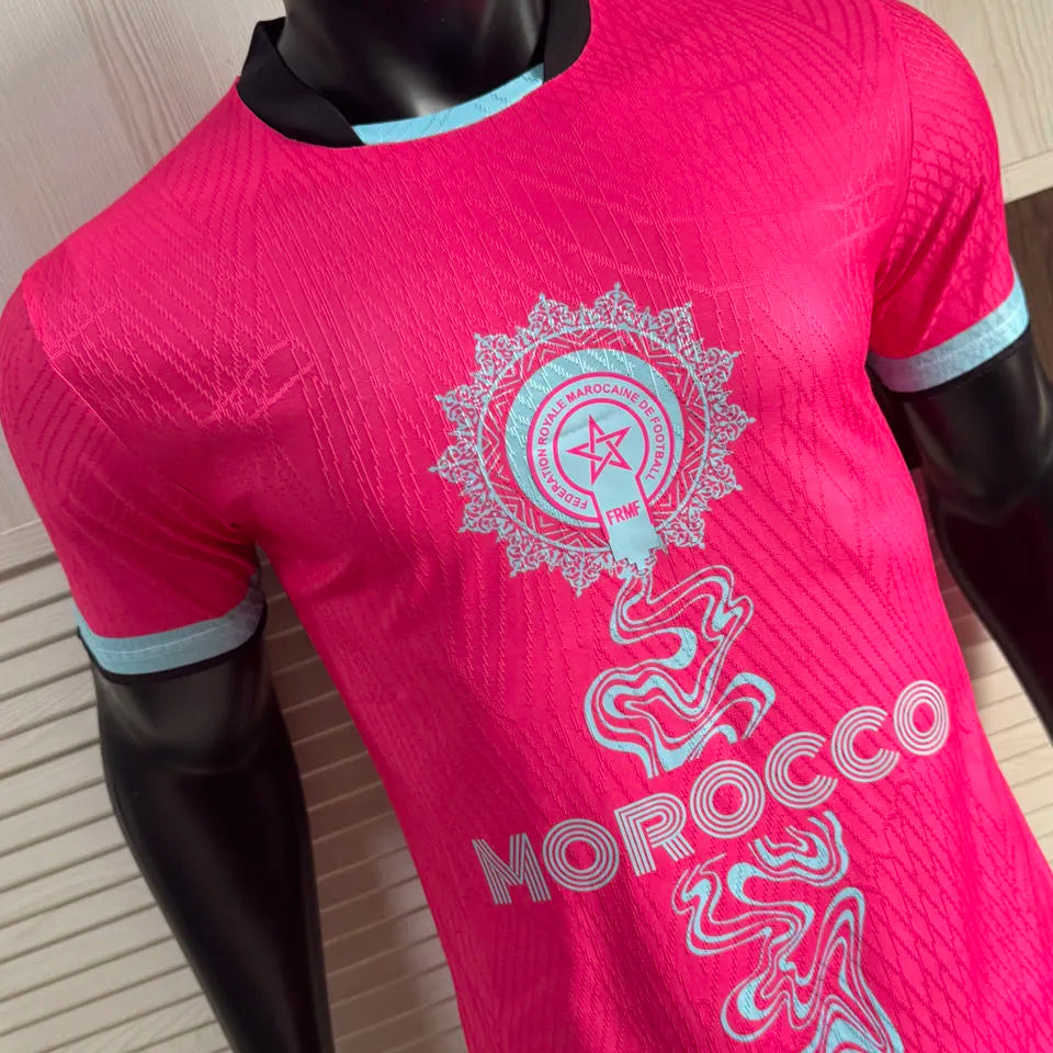 2026/27 Morocco Special Edition Player Version Soccer Jersey Detail 4