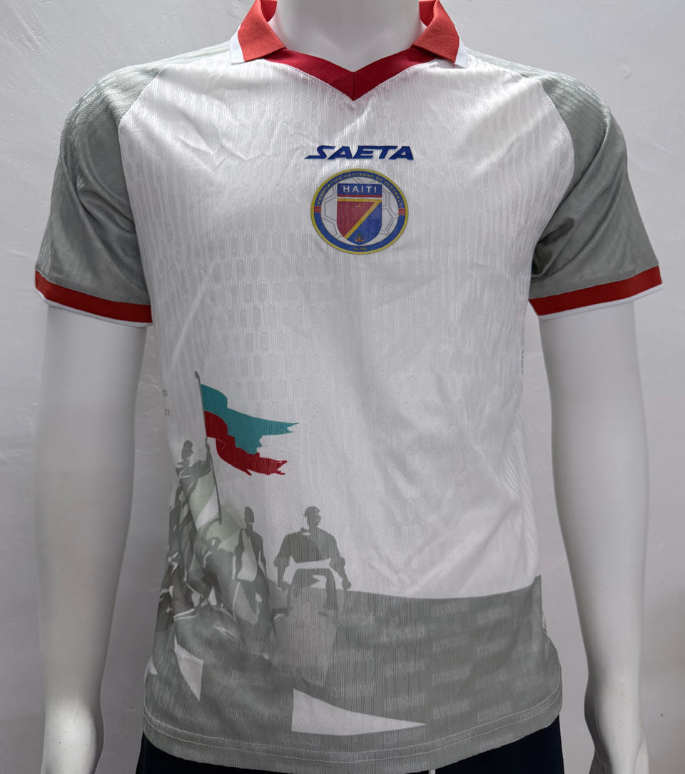 2026/27 Haiti Away White Player Version Soccer Jersey 海地 Item NO.: 2153927 Front