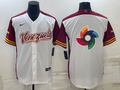 Men's 2023 World Baseball Classic Venezuela White Jerseys