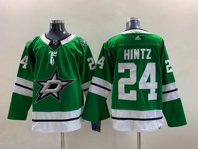 Men's Dallas Stars Roope Hintz #24 Kelly Green Home Breakaway Player Jerseys
