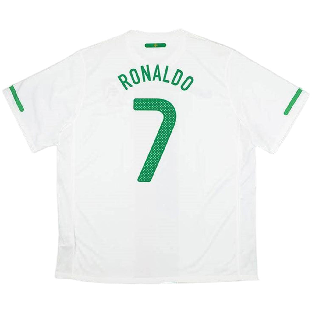 RONALDO #7 Retro Portugal Away Jersey World Cup 2010 Front