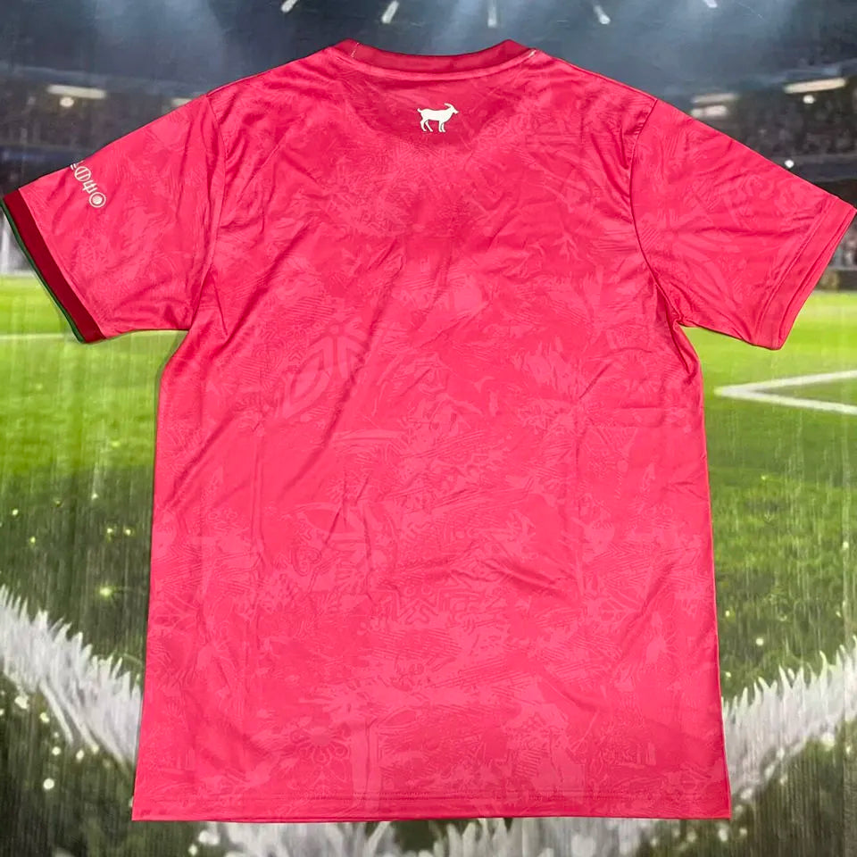 2026 Portugal Special Edition Pink Fans Soccer Jersey Back