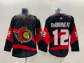 Men's Ottawa Senators Alex DeBrincat #12 Black Player Game Jerseys