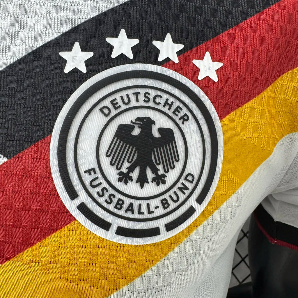 2026/27 Germany Home White Player Version Soccer Jersey Detail 4