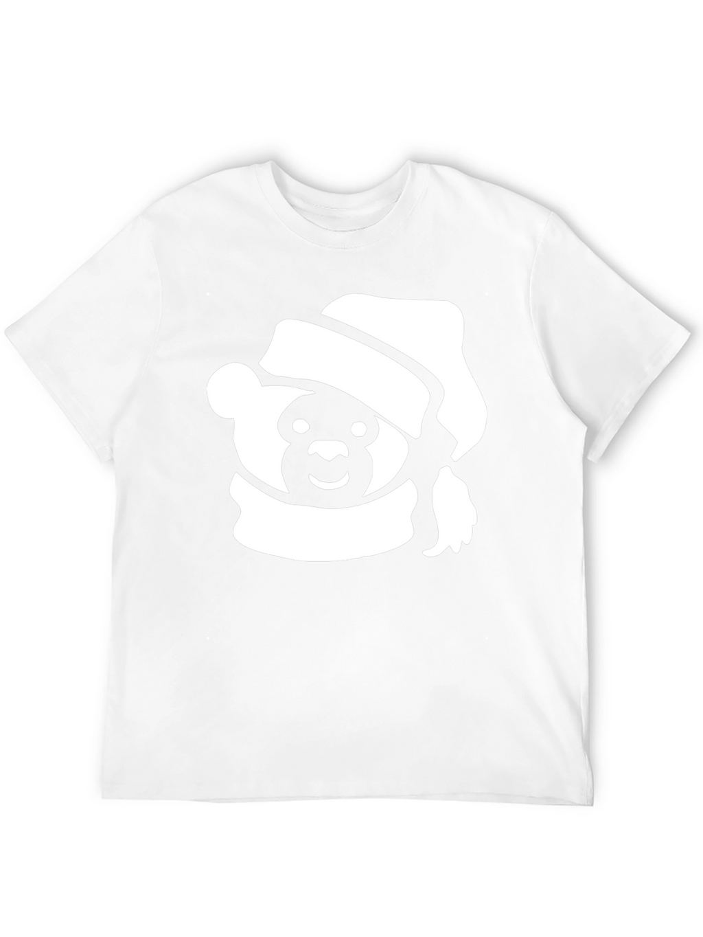 Festive Holiday Bear T-Shirt - Black