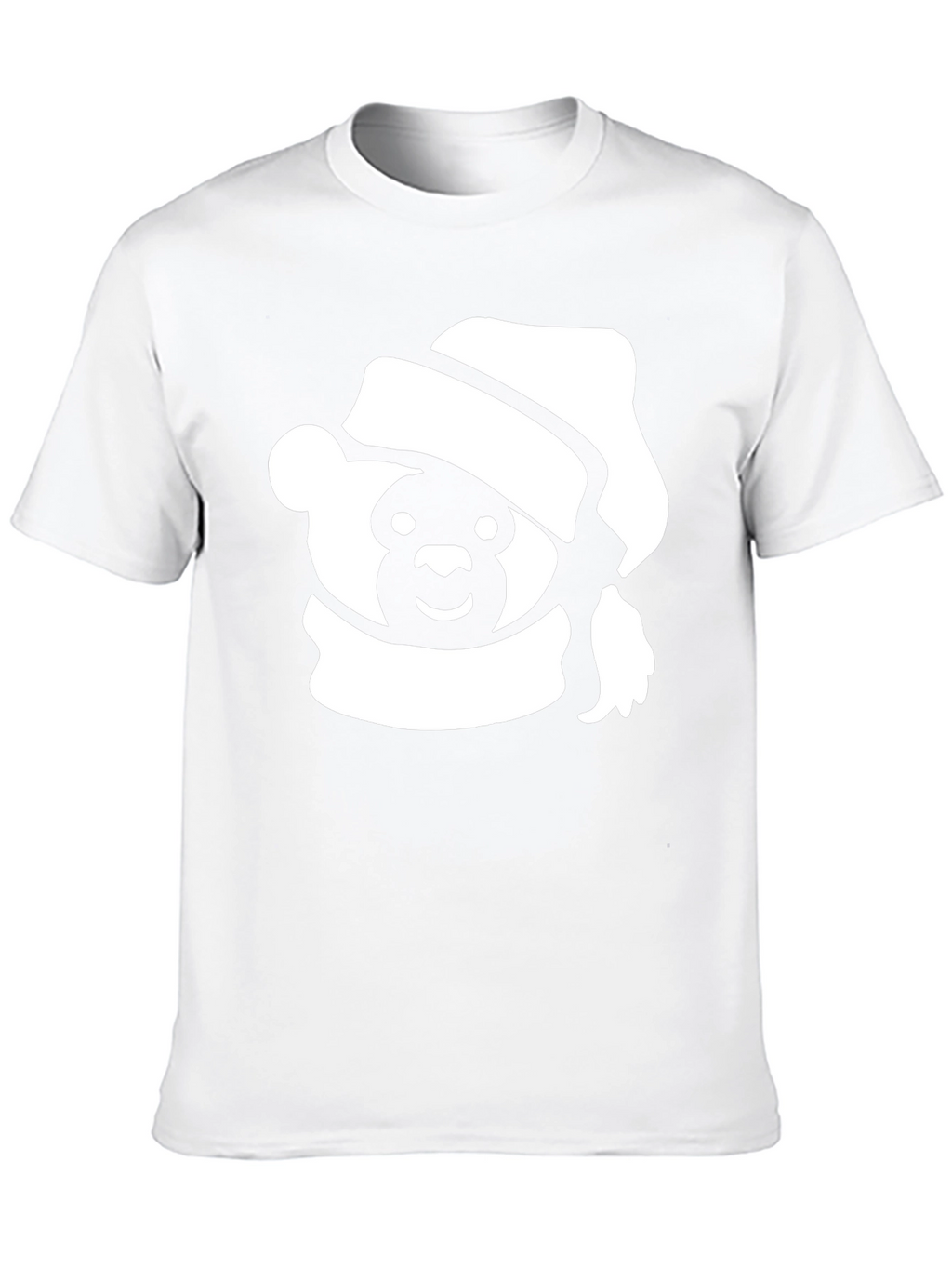 Festive Holiday Bear T-Shirt - Black
