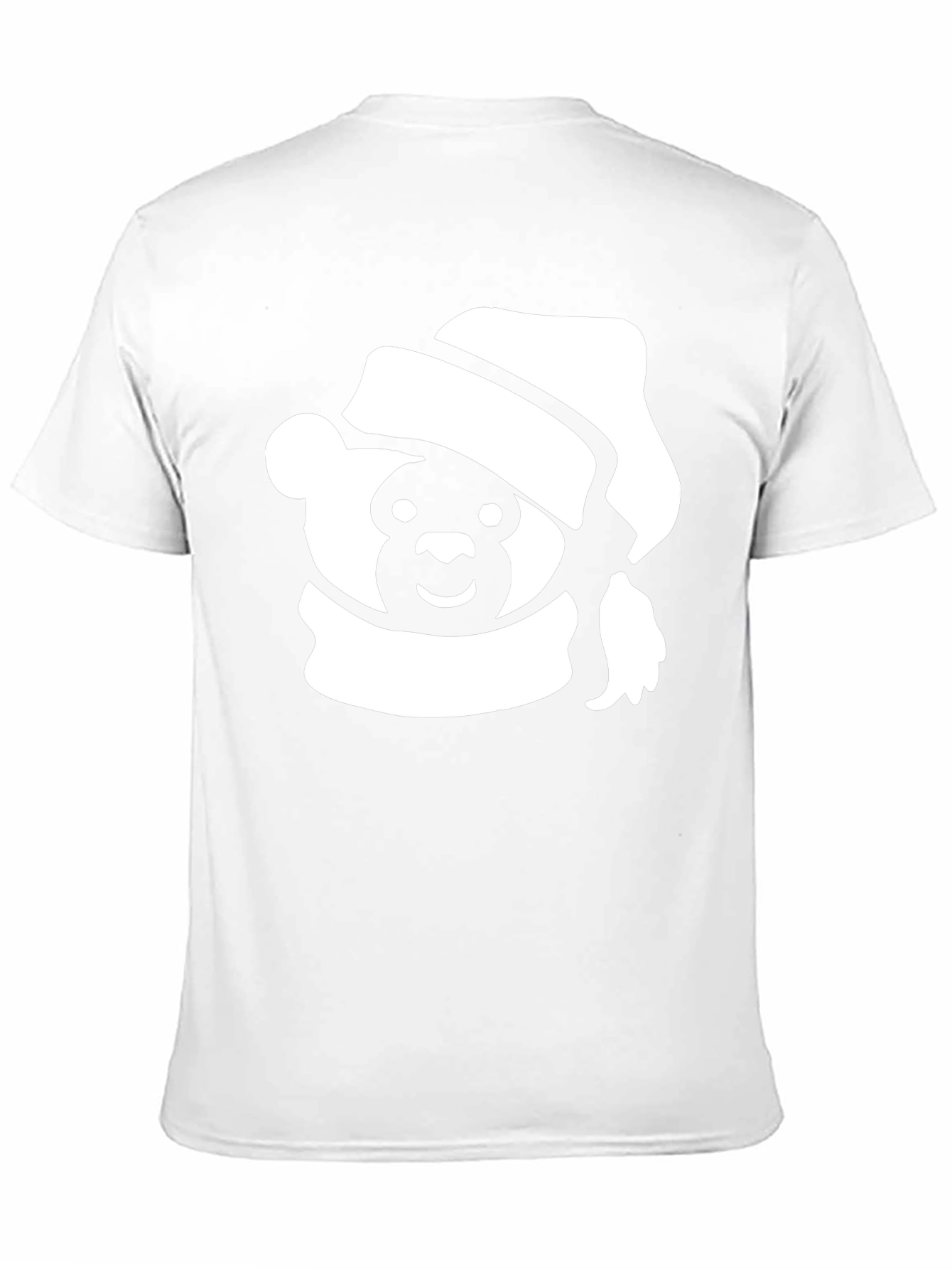Festive Holiday Bear T-Shirt - Black