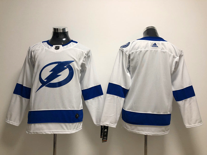 Men's Tampa Bay Lightning White Breakaway Blank Jerseys