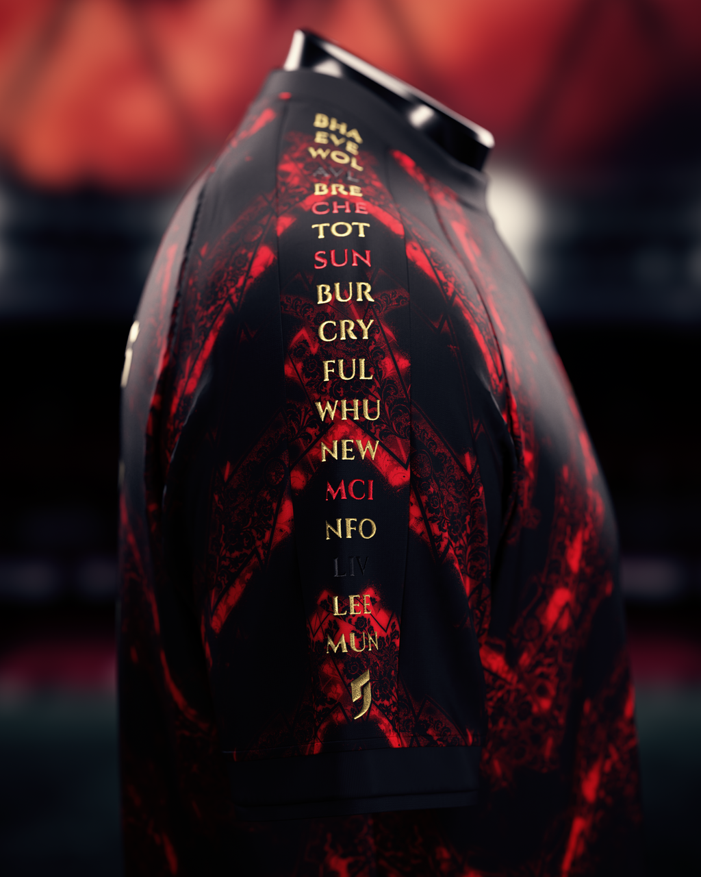 AFC 2026 English Champions Jersey - Black - Pre-Order (Late August)