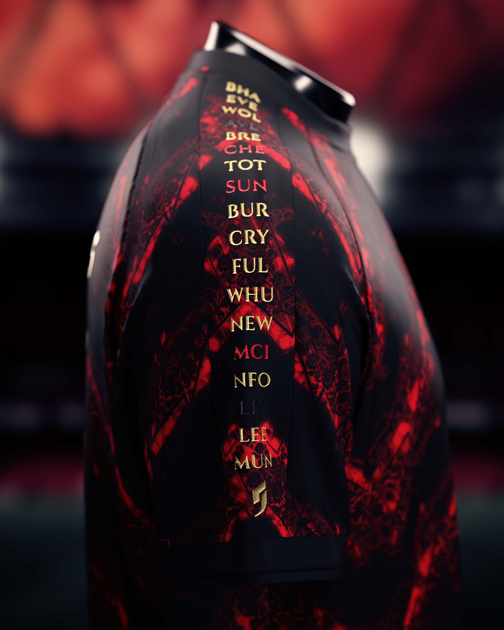 AFC 2026 English Champions Jersey - Black - Pre-Order (Late August)