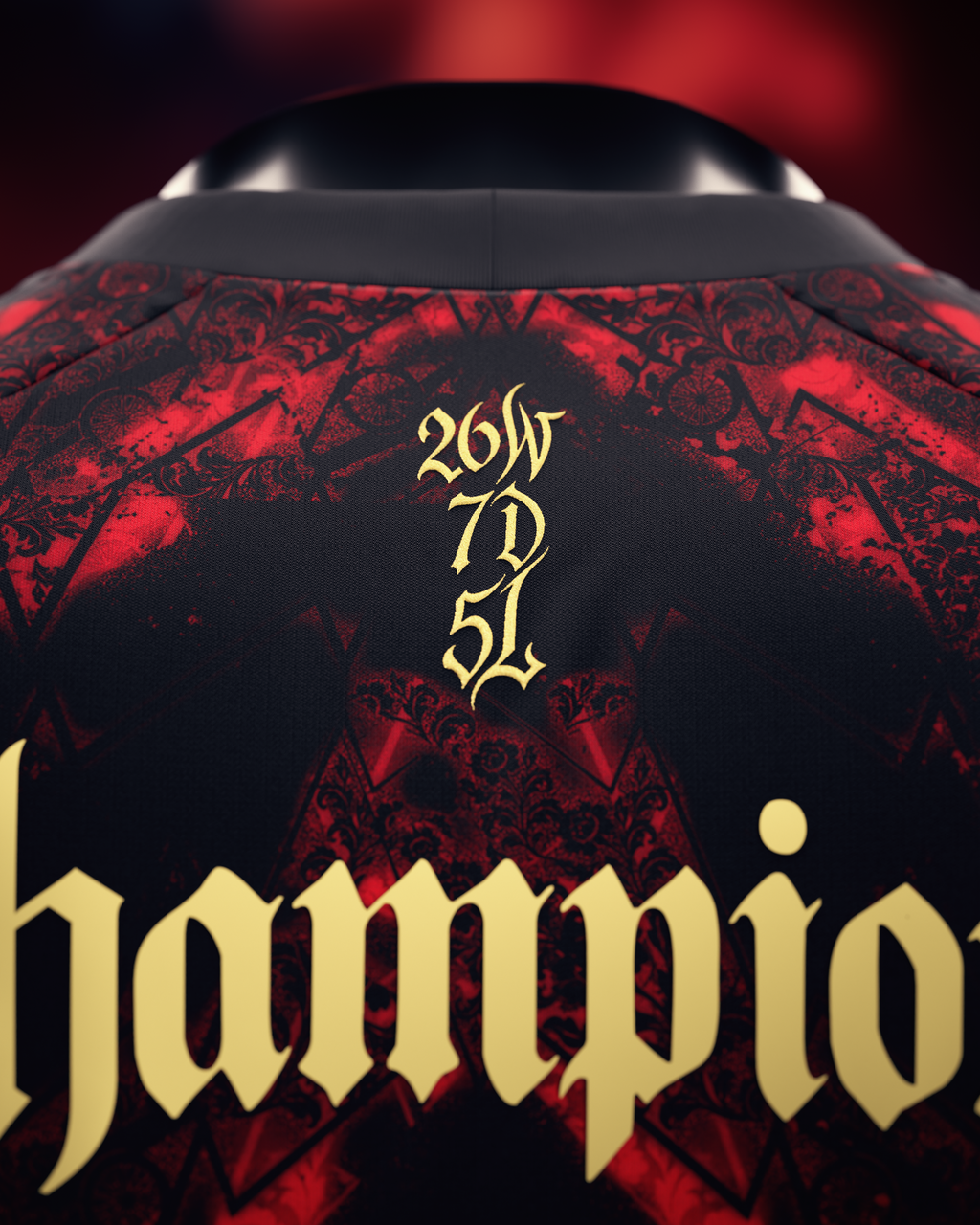 AFC 2026 English Champions Jersey - Black - Pre-Order (Late August)