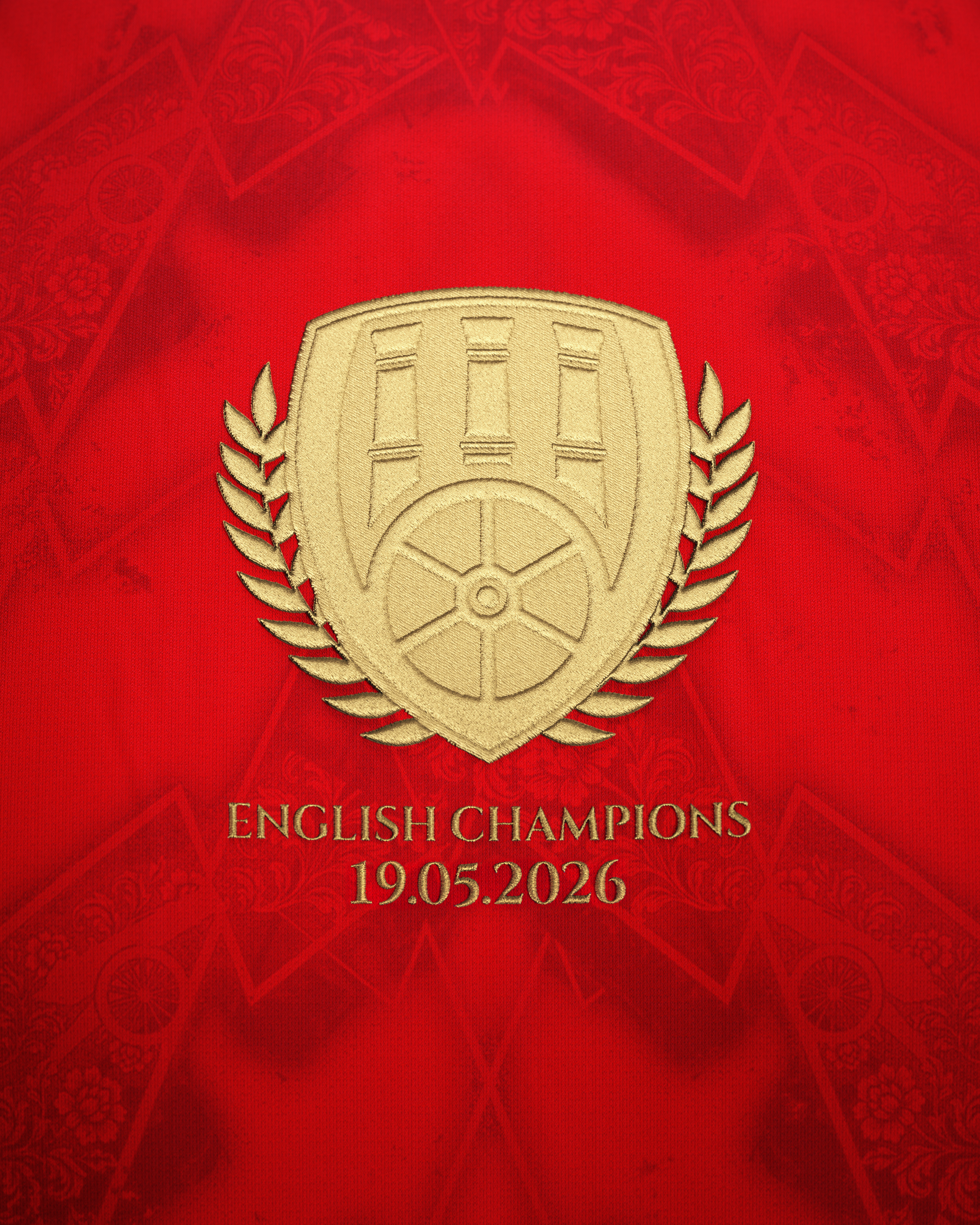AFC 2026 English Champions Jersey - Red - Pre-Order (Late August)