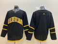 Men's Toronto Maple Leafs Black Blank Jerseys