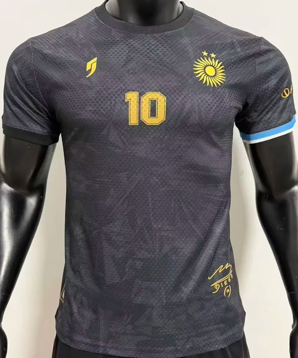 MARADONA #10 Argentina Special Edition Player Version Soccer Jersey Back