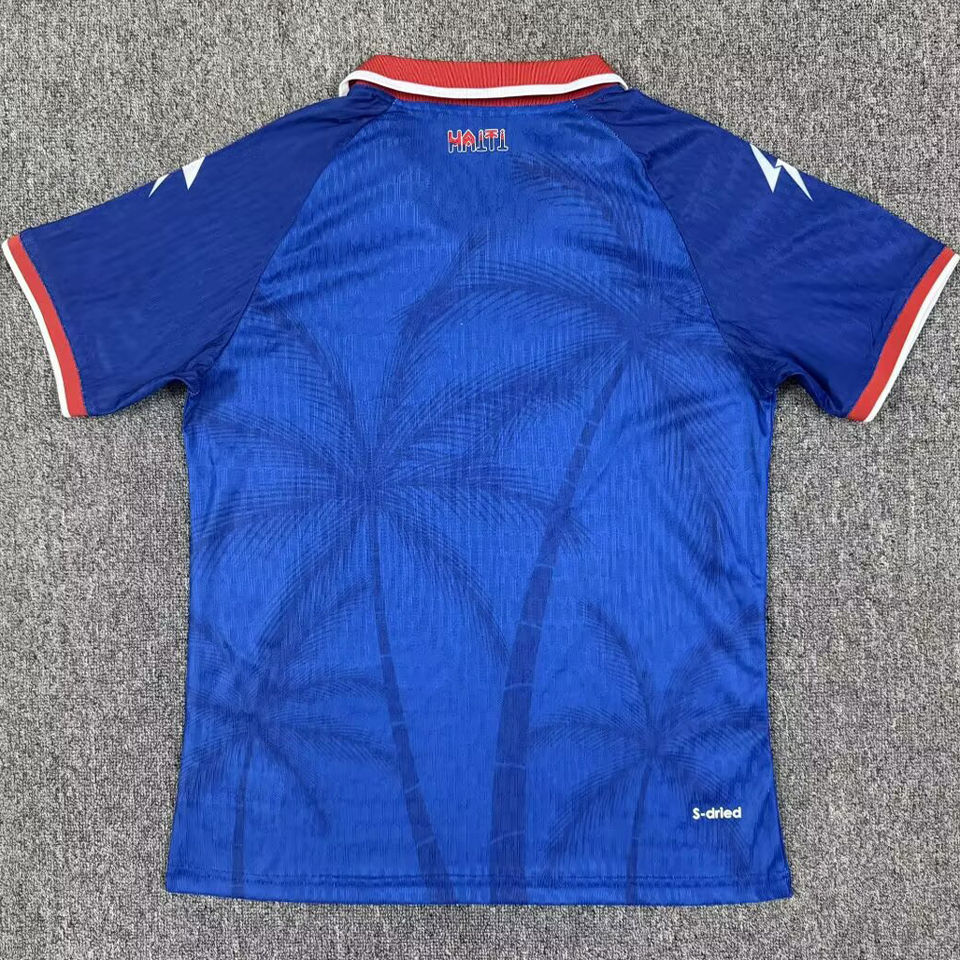 2026/27 Haiti Home Blue Player Version Soccer Jersey 海地 Item NO.: 2153926 Detail 2