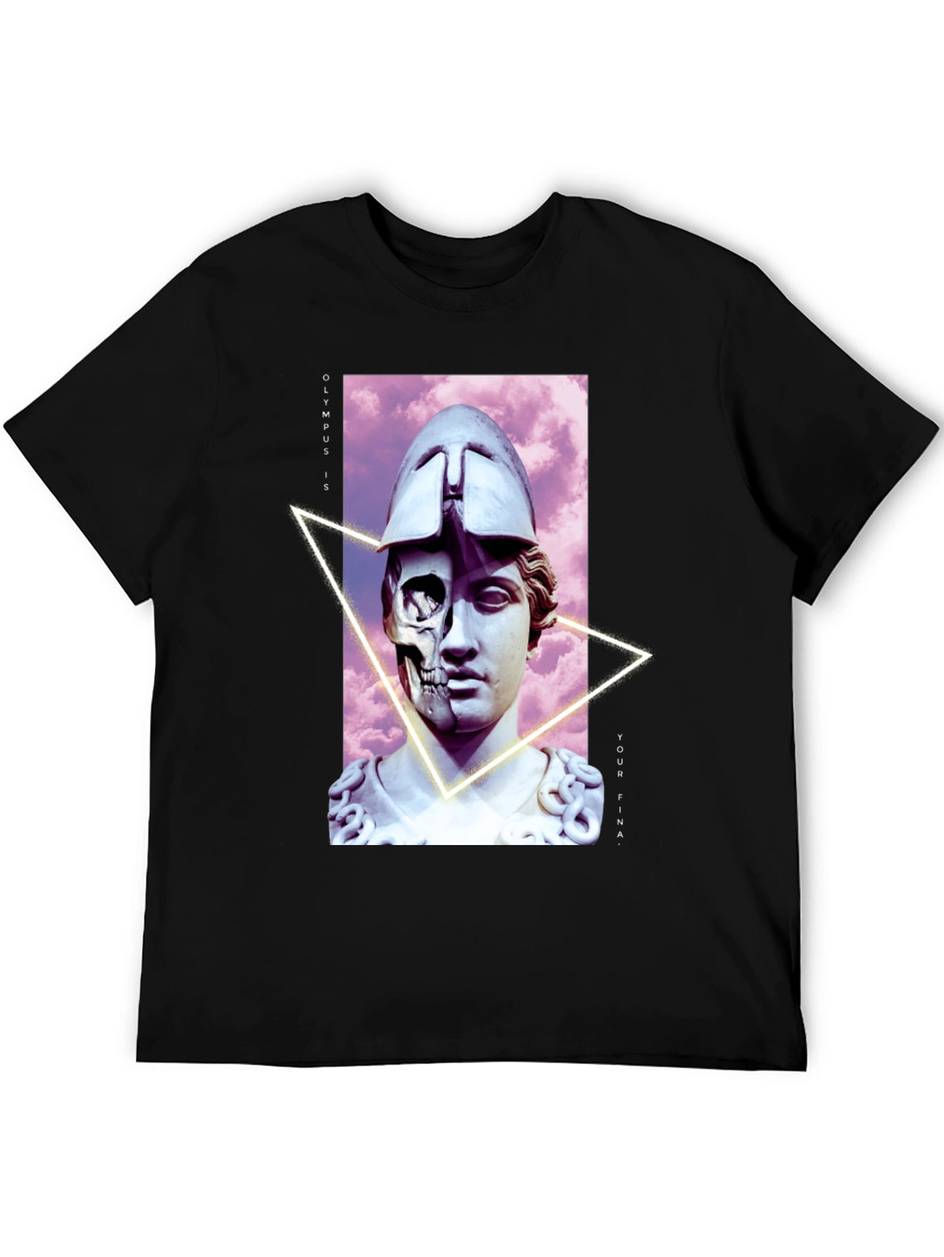 Olympus Final Black Graphic Tee