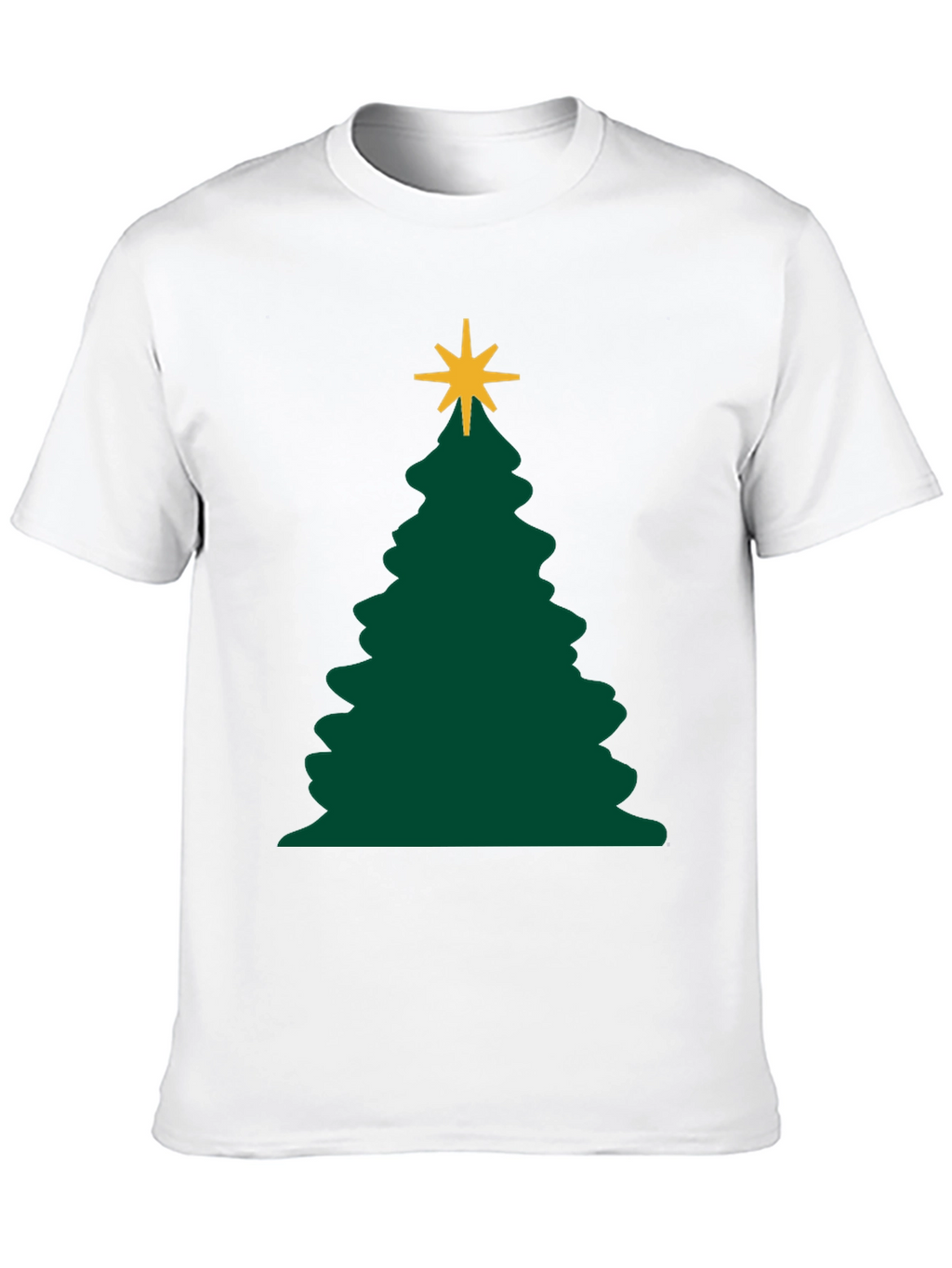 Christmas Tree Graphic Tee - Holiday Apparel