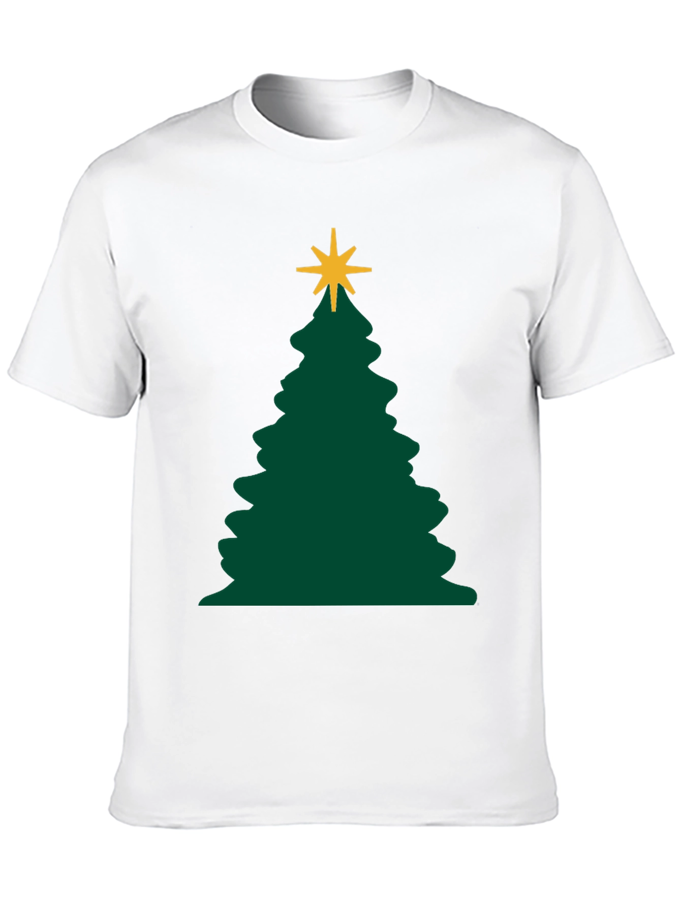 Christmas Tree Graphic Tee - Holiday Apparel