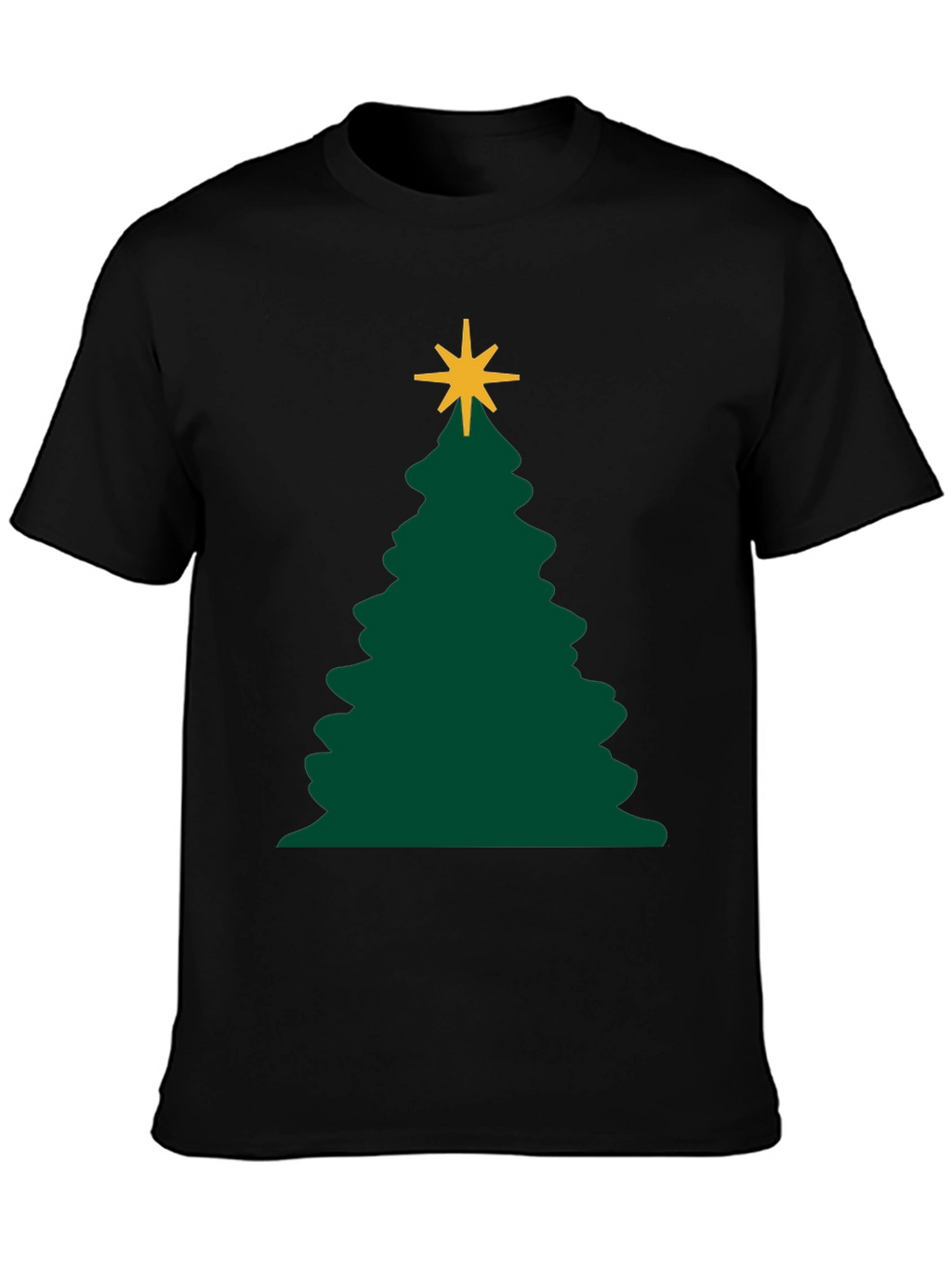 Christmas Tree Graphic Tee - Holiday Apparel